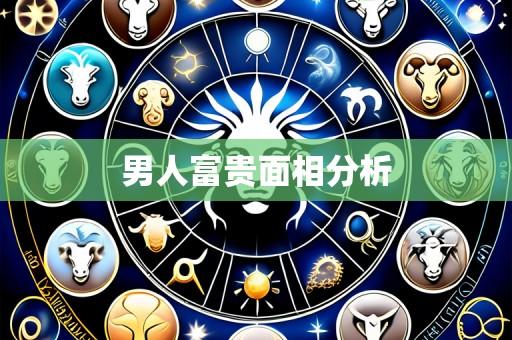 男人富贵面相分析