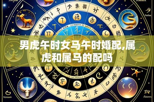 男虎午时女马午时婚配,属虎和属马的配吗