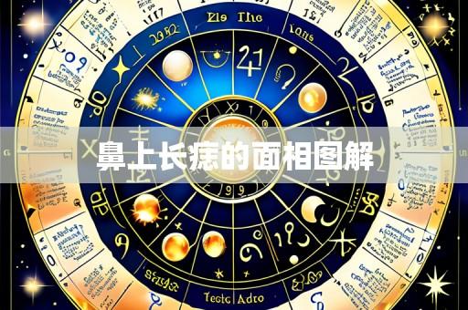 鼻上长痣的面相图解