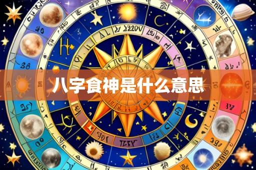 八字食神是什么意思