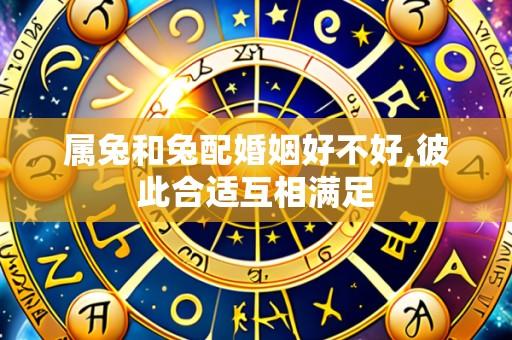 属兔和兔配婚姻好不好,彼此合适互相满足