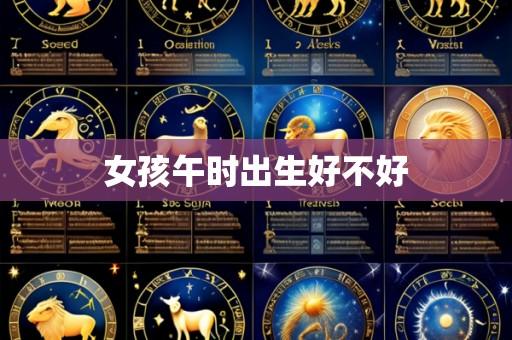 女孩午时出生好不好