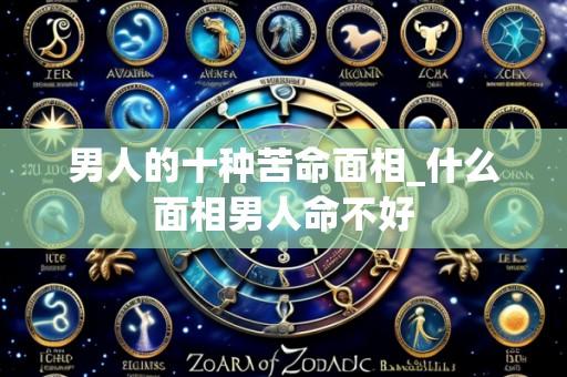 男人的十种苦命面相_什么面相男人命不好