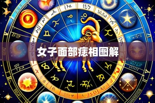 女子面部痣相图解