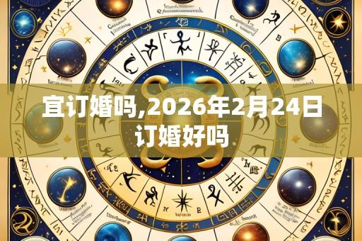 宜订婚吗,2026年2月24日订婚好吗
