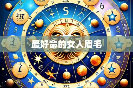 最好命的女人眉毛