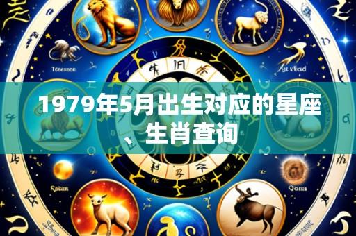 1979年5月出生对应的星座、生肖查询