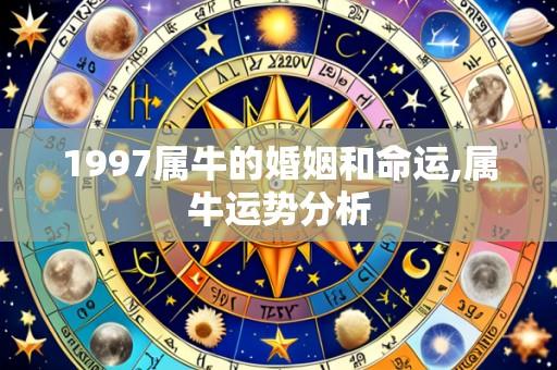 1997属牛的婚姻和命运,属牛运势分析