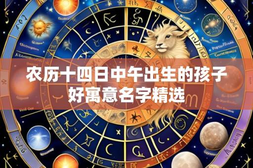 农历十四日中午出生的孩子好寓意名字精选