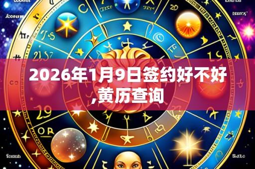 2026年1月9日签约好不好,黄历查询