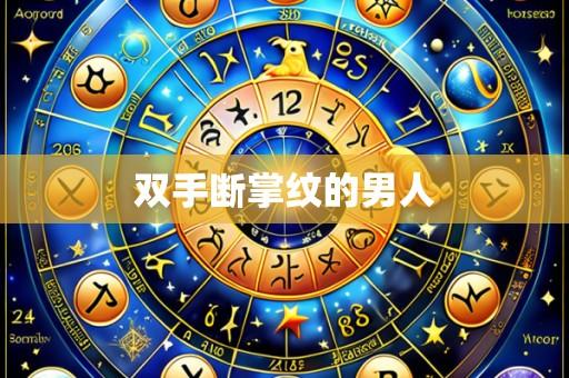 双手断掌纹的男人