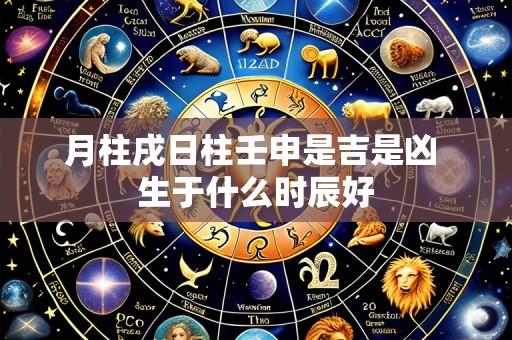 月柱戌日柱壬申是吉是凶 生于什么时辰好