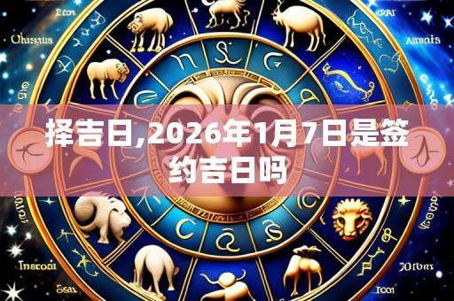 择吉日,2026年1月7日是签约吉日吗