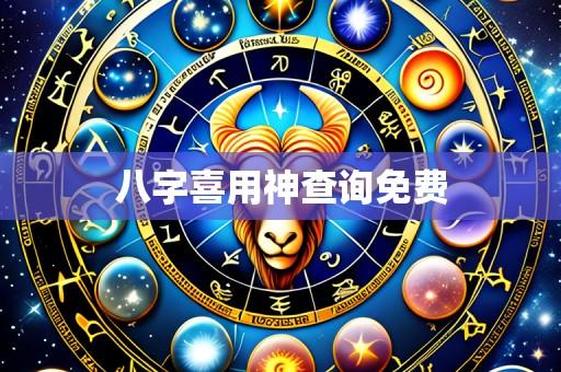 八字喜用神查询免费