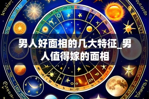 男人好面相的几大特征_男人值得嫁的面相