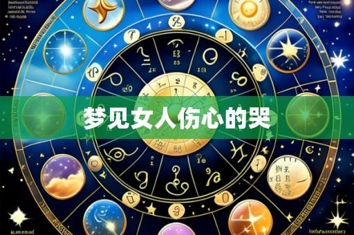 梦见女人伤心的哭