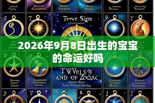 2026年9月8日出生的宝宝的命运好吗