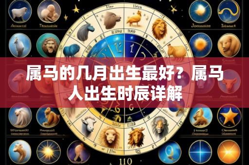 属马的几月出生最好？属马人出生时辰详解