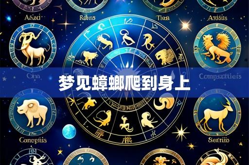 梦见蟑螂爬到身上
