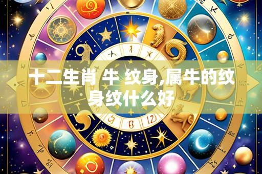 十二生肖 牛 纹身,属牛的纹身纹什么好