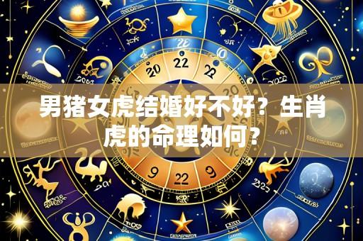 男猪女虎结婚好不好？生肖虎的命理如何？