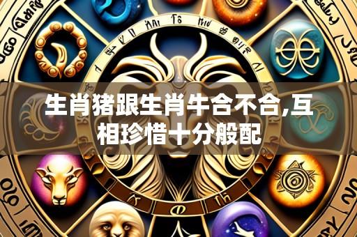 生肖猪跟生肖牛合不合,互相珍惜十分般配