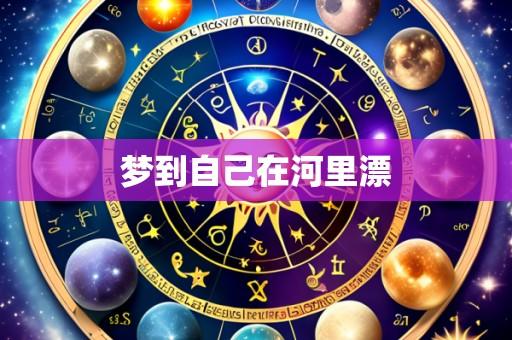 梦到自己在河里漂