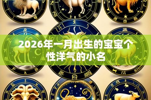 2026年一月出生的宝宝个性洋气的小名