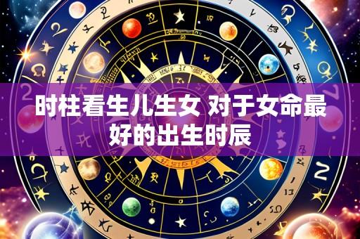 时柱看生儿生女 对于女命最好的出生时辰