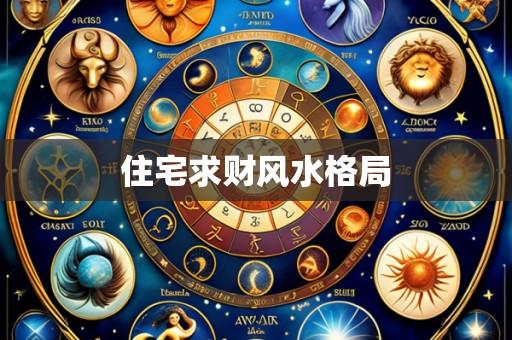 住宅求财风水格局