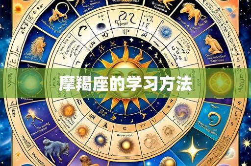 摩羯座的学习方法
