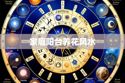 家庭阳台养花风水