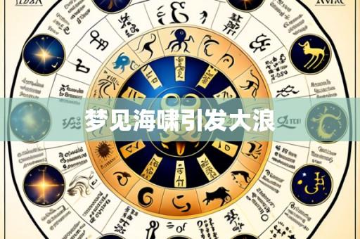 梦见海啸引发大浪
