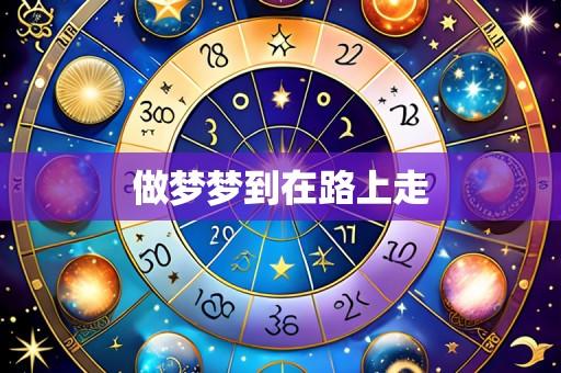 做梦梦到在路上走