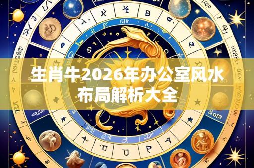 生肖牛2026年办公室风水布局解析大全