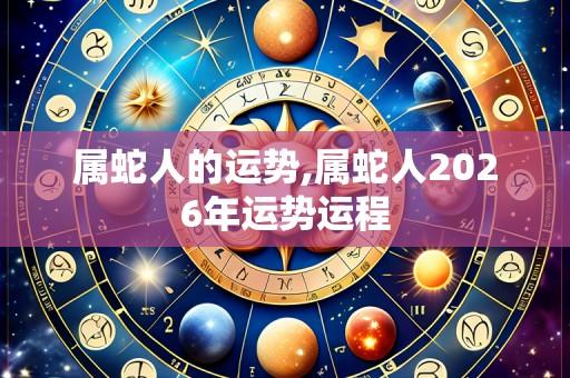 属蛇人的运势,属蛇人2026年运势运程