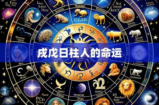 戌戊日柱人的命运