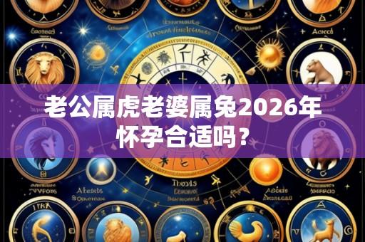 老公属虎老婆属兔2026年怀孕合适吗？