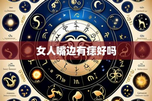 女人嘴边有痣好吗