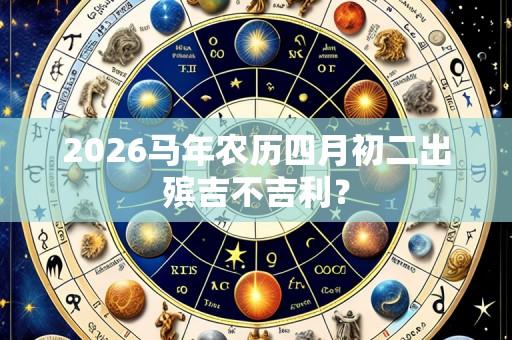 2026马年农历四月初二出殡吉不吉利?