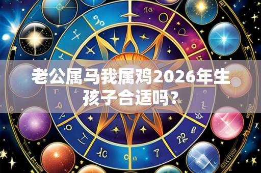 老公属马我属鸡2026年生孩子合适吗?