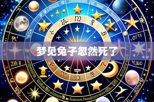 梦见兔子忽然死了