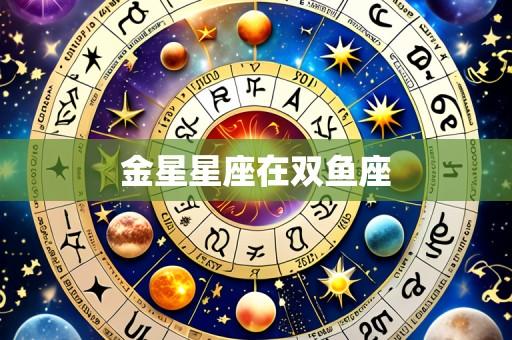 金星星座在双鱼座