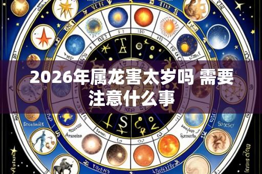 2026年属龙害太岁吗 需要注意什么事
