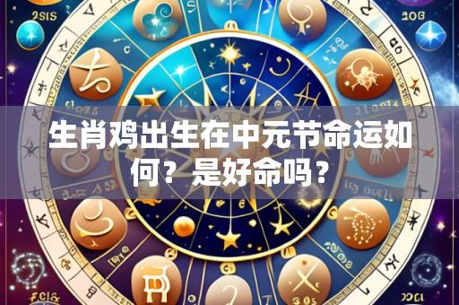 生肖鸡出生在中元节命运如何?是好命吗?