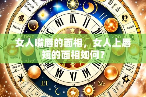 女人嘴唇的面相,女人上唇短的面相如何?