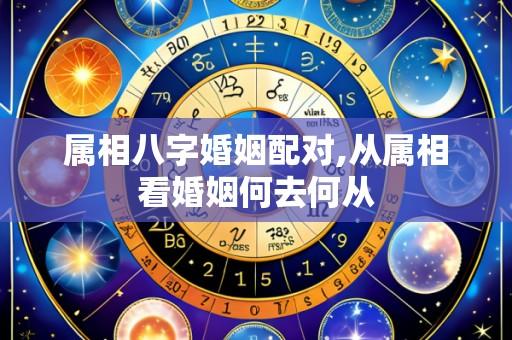 属相八字婚姻配对,从属相看婚姻何去何从