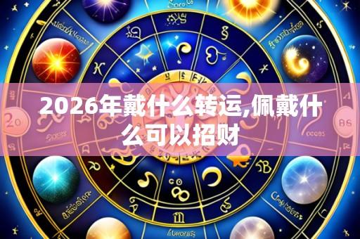 2026年戴什么转运,佩戴什么可以招财