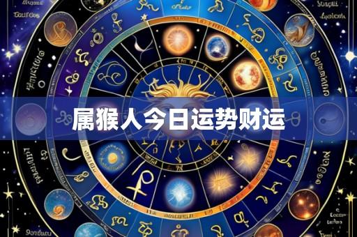 属猴人今日运势财运