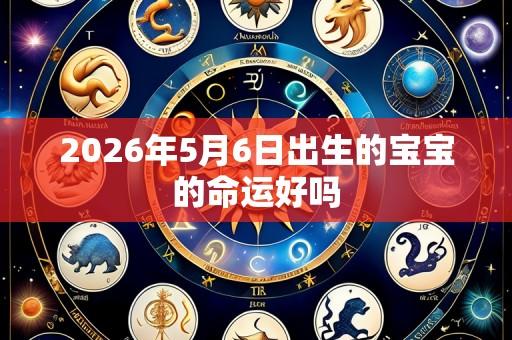 2026年5月6日出生的宝宝的命运好吗